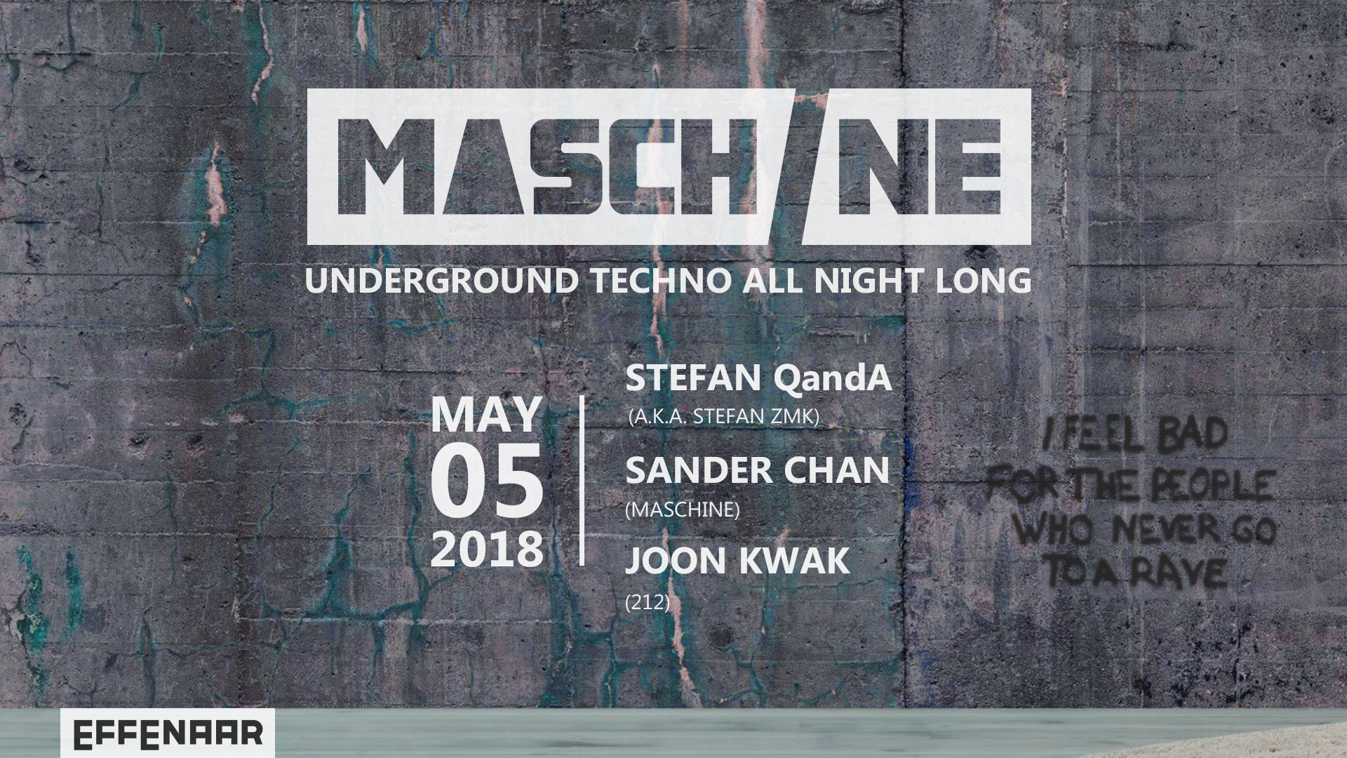 MASCHINE 5 – Bevrijdingsnacht Techno